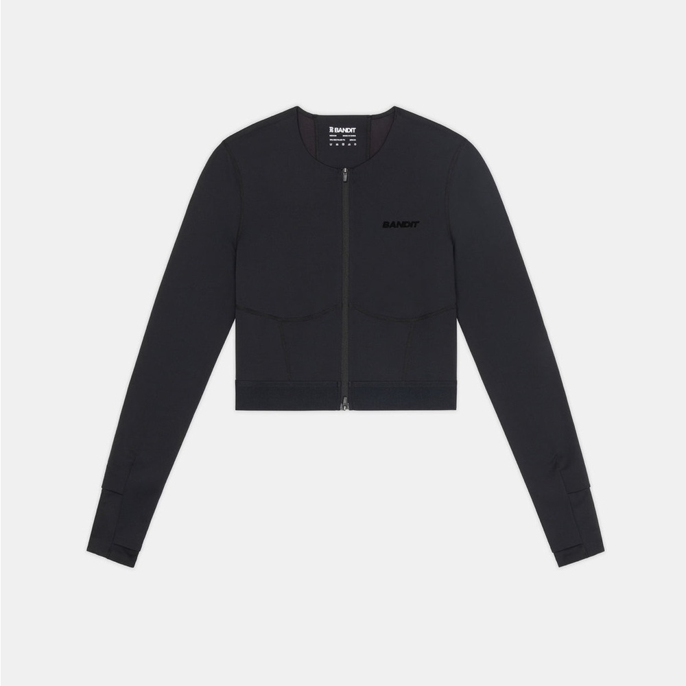 Bandit Women’s Long Sleeve Fuyu™ Race Crop - Black